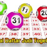 Tutorial Melakukan Pendaftaran Situs Togel Resmi 2020